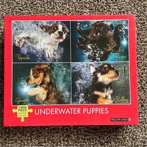 Underwater Puppies 1000-Piece Jigsaw Puzzle